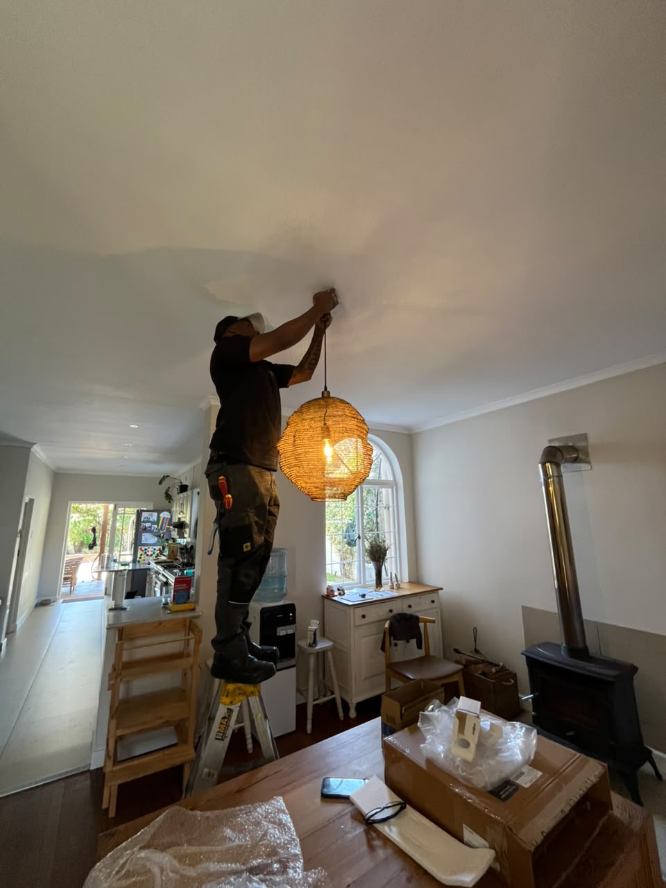 Feature lighting installation