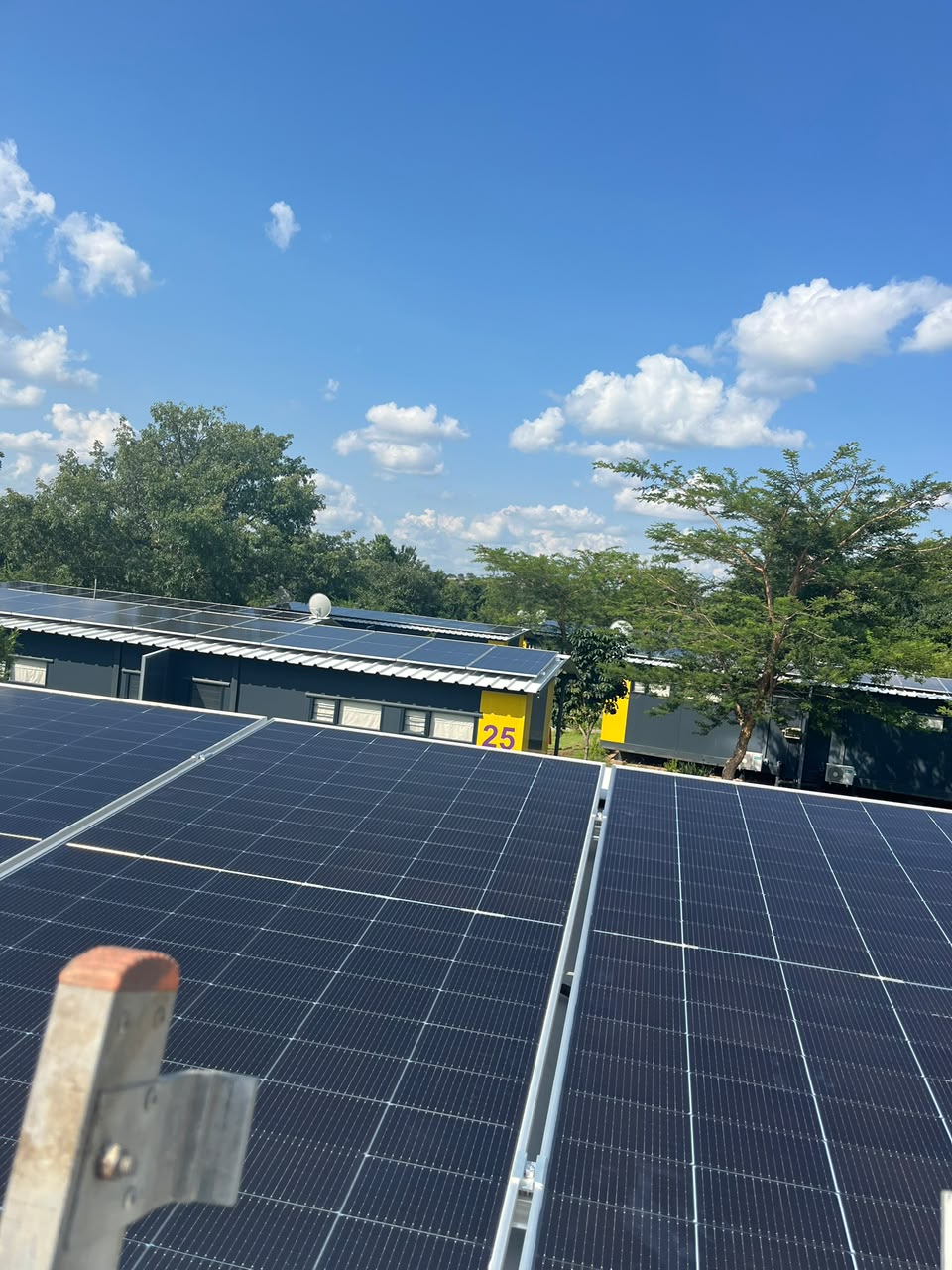 Rooftop solar panels